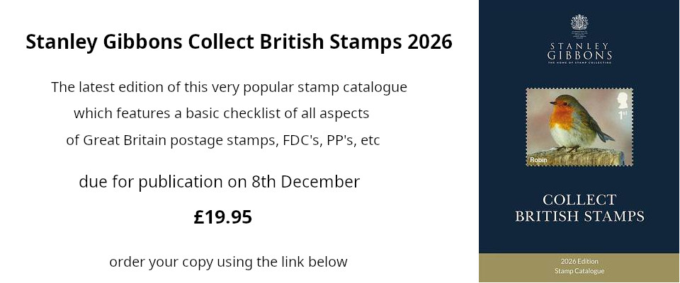 stanley gibbons collect british stamps 2026 stamp catalogue