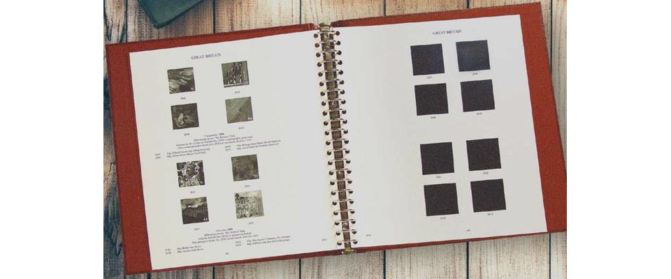 stanley gibbons windsor hingeless great britain album leaves