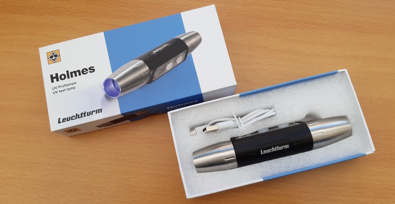 picture showing the on off switch on longwave uv lamp